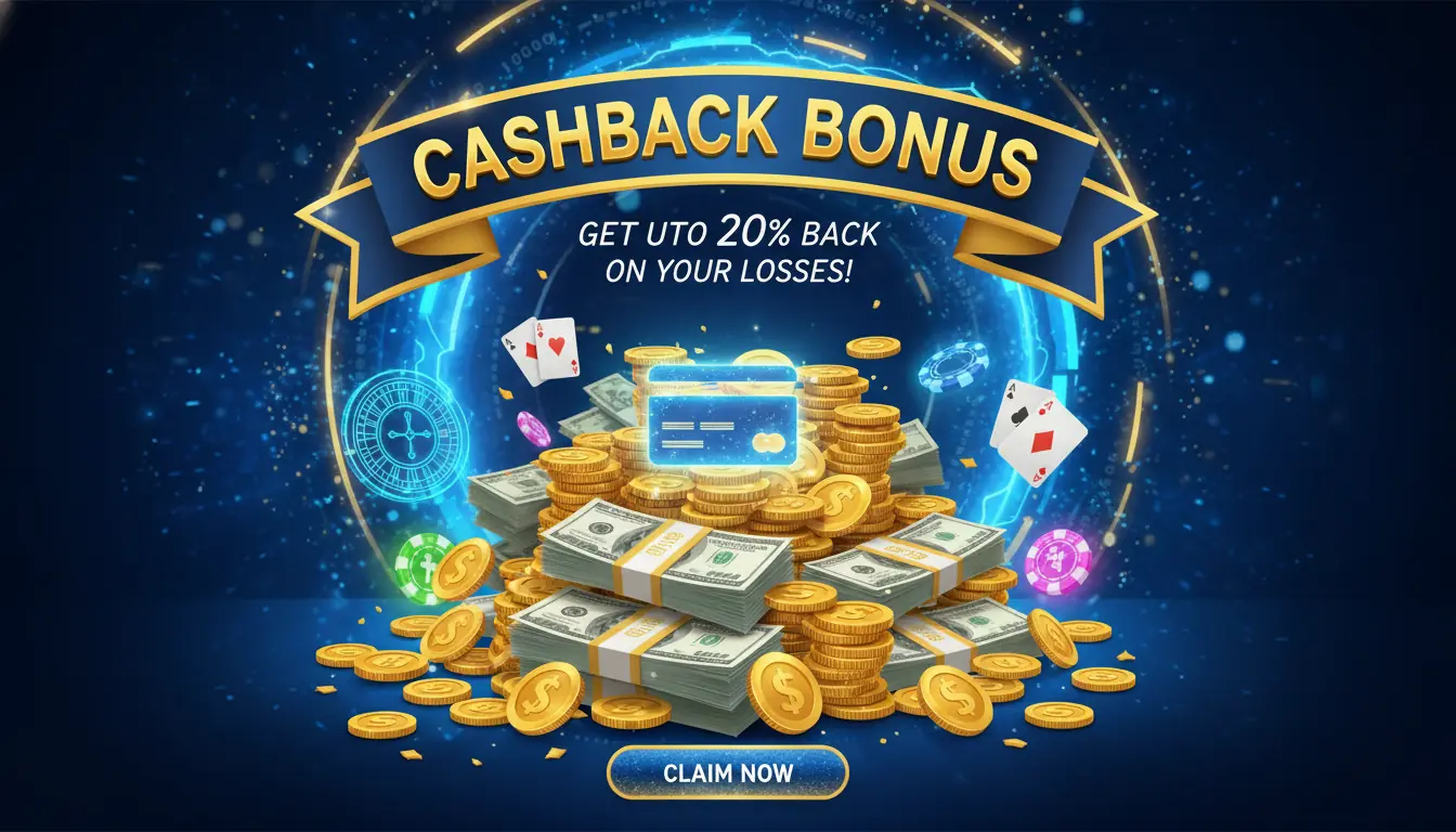Bit casino キャッシュバックボーナス